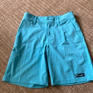 EUC Boys Youth Pelagic Fishing/Swim Shorts. Water activated pattern